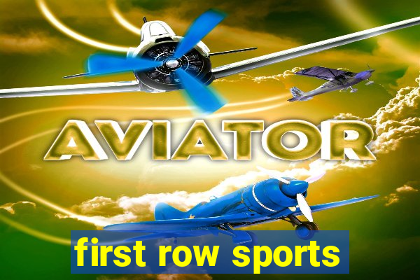 first row sports